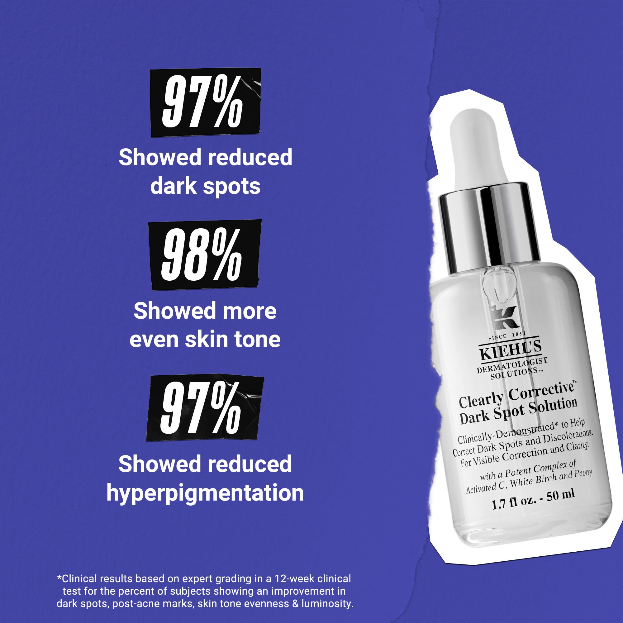 美容液 KIEHL's Cleanly Corrective Dark Spot Clearly Corrective Dark Spot Solution - Dark Spot Serum